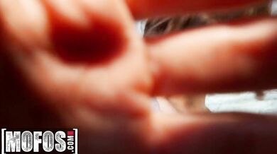 MOFOS - Hot babe anally fucked in public