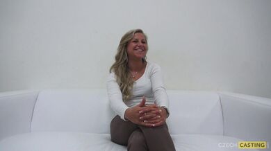 21-year-old amateur Hana at casting