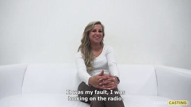 21-year-old amateur Hana at casting