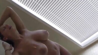 MILF Sensual Jane blowjob my cock after shower