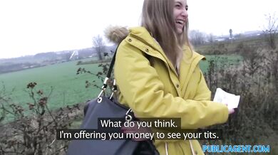 Innocent Babe Gets Paid For Sex