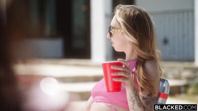 Violet Myers Takes 8 BBCs In First-Ever Gangbang