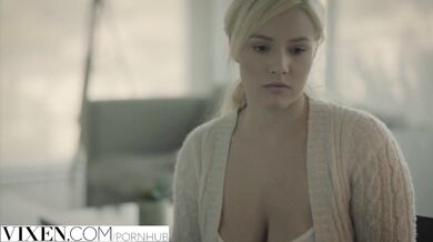 Naughty blonde fucks her sister's boyfriend to make her jealous