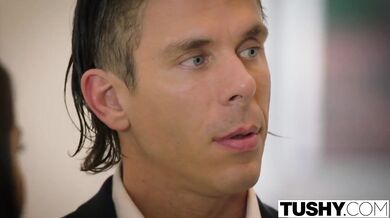 Lana Rhoades and her first double penetration