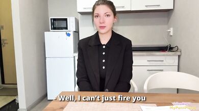 You want to keep your job? Then you need to take off your knickers!