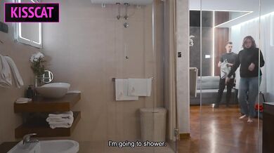 What Happens When Horny Step Mom Shares Hotel Bed With Step Son All Night In One Room?