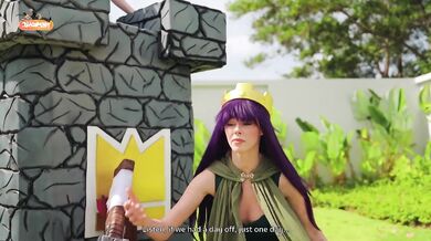 Mega Knight Battles For Dagger Duchess's Tight Wet Pussy!