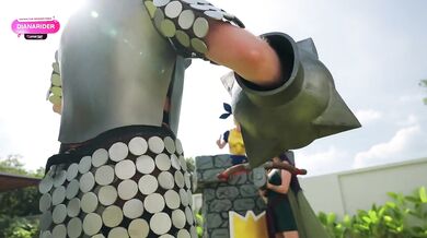 Mega Knight Battles For Dagger Duchess's Tight Wet Pussy!