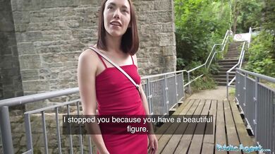 Indy Lix takes a hard cock in public in POV porn reality show