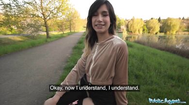 Megan Love Rides Big Dick Outdoors