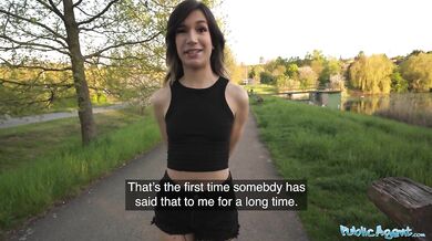 Megan Love Rides Big Dick Outdoors