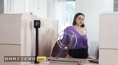 Lucy Lotus & Red Eviee's Sapphic Bank Heist Threesome