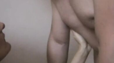 Cumshot in Czech Horny Lesbian Saleswoman
