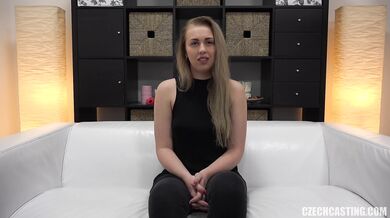 Oiled POV Casting for Czech Blonde