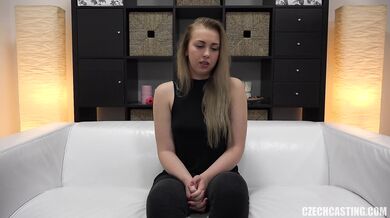 Oiled POV Casting for Czech Blonde