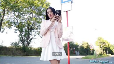 Ara Mix Small Tits POV Gag and Outdoor Fuck