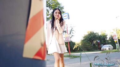 Ara Mix Small Tits POV Gag and Outdoor Fuck