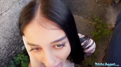 Ara Mix Small Tits POV Gag and Outdoor Fuck