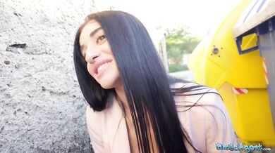 Ara Mix Small Tits POV Gag and Outdoor Fuck