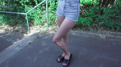 Mary Popiense's Long Legs Crave Big Dick