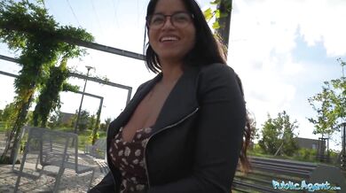 BBC Pounds Amy Amor's Big Tits