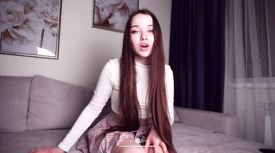 Valeria Sladkih Laps Cream from Huge Dildo