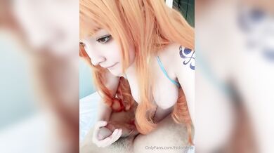 Hidori Rose Nami Cosplay Sloppy Head