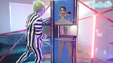 Aria Nicole & Harley Haze Cosplay BJ Threesome