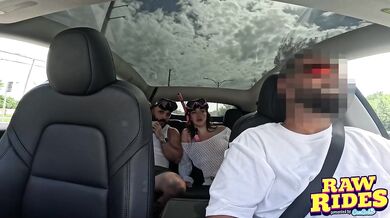 Big Ass Aussie Babe Sucks and Rides Dick