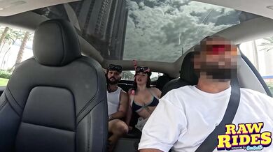 Big Ass Aussie Babe Sucks and Rides Dick
