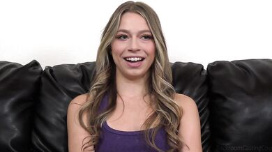 Summer Cline Gets Her First Anal Fuck In Casting
