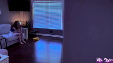 Cheating redhead teen gets caught on camera
