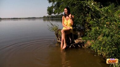Public sex by the lake