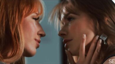 Lilly Mays and Amanda Lee's lesbian play
